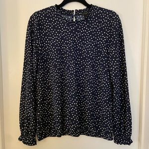 Ann Taylor Factory Size S top in Navy